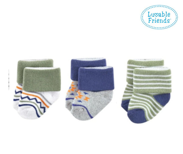 LUVABLE FREINDS PACK OF 3 SOCKS