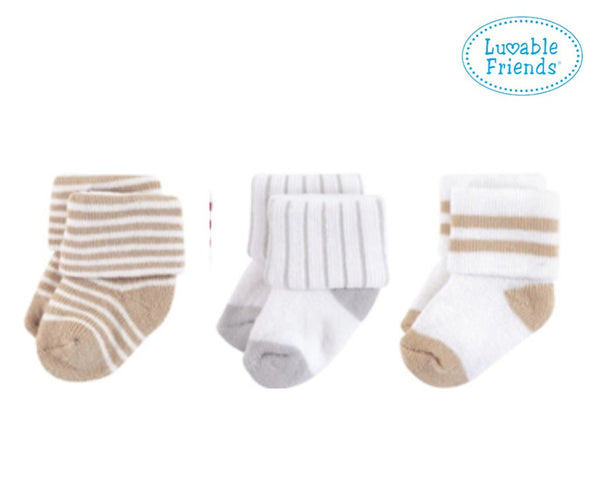 LUVABLE FREINDS PACK OF 3 SOCKS