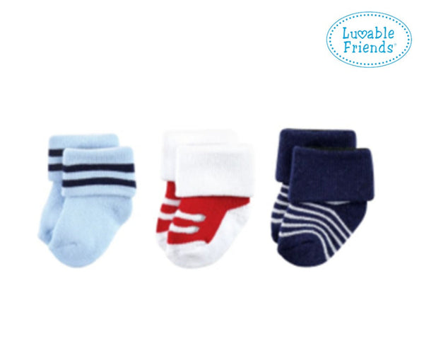 LUVABLE FREINDS PACK OF 3 SOCKS