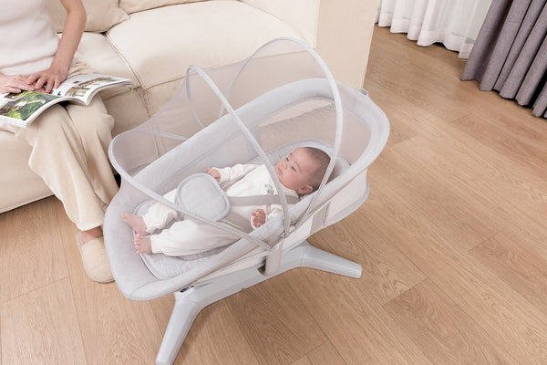 Mastela X-Multi-Motion Baby Cradle-Swing-08301-Light Grey