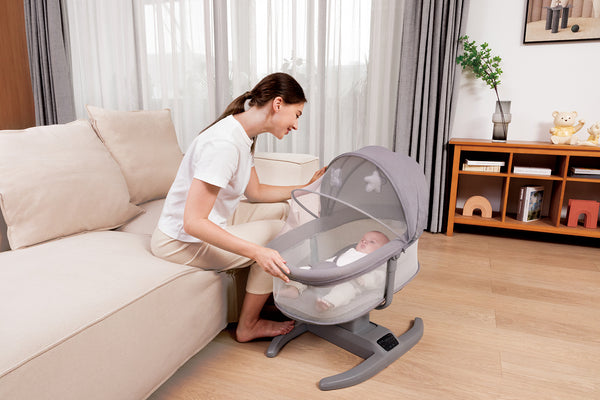 Mastela H-Multi-Motion Baby Cradle-Swing 08403-Grey