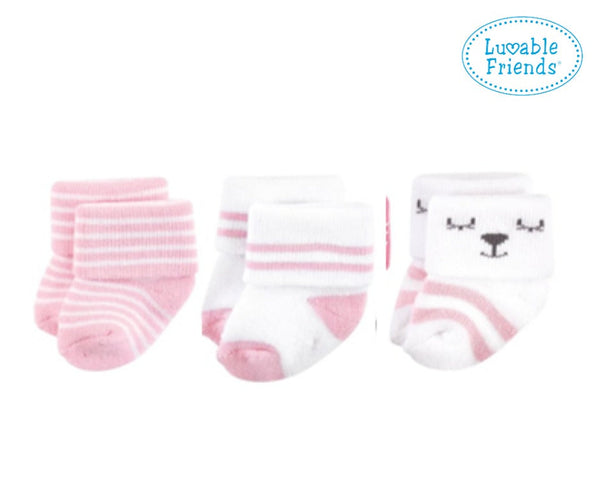 LUVABLE FREINDS PACK OF 3 SOCKS