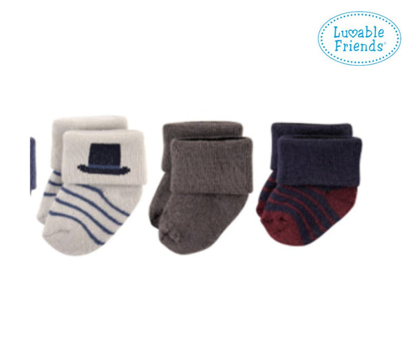 LUVABLE FREINDS PACK OF 3 SOCKS