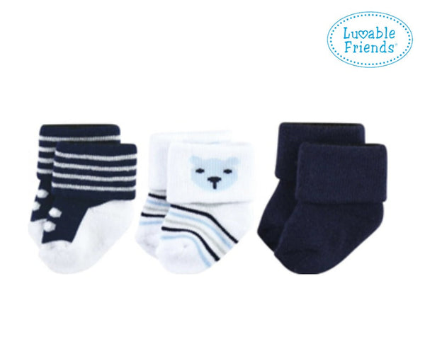 LUVABLE FREINDS PACK OF 3 SOCKS