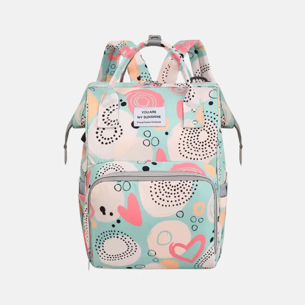 Mother Diaper Backpack Printed Bag