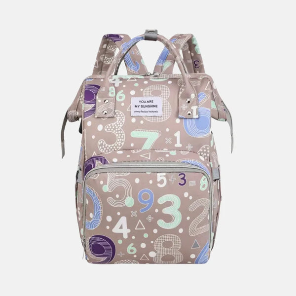 Mother Diaper Backpack Printed Bag