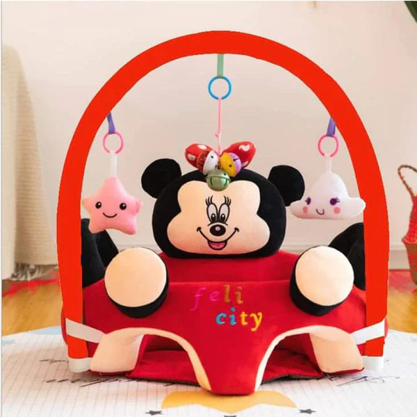 MICKEY TOY BAR PLUSH FLOOR SEAT