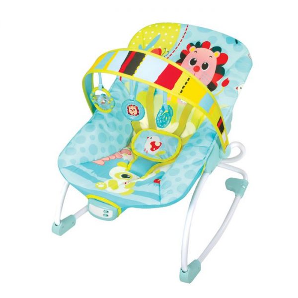 MASTELA BABY ROCKER - SEA GREEN & YELLOW